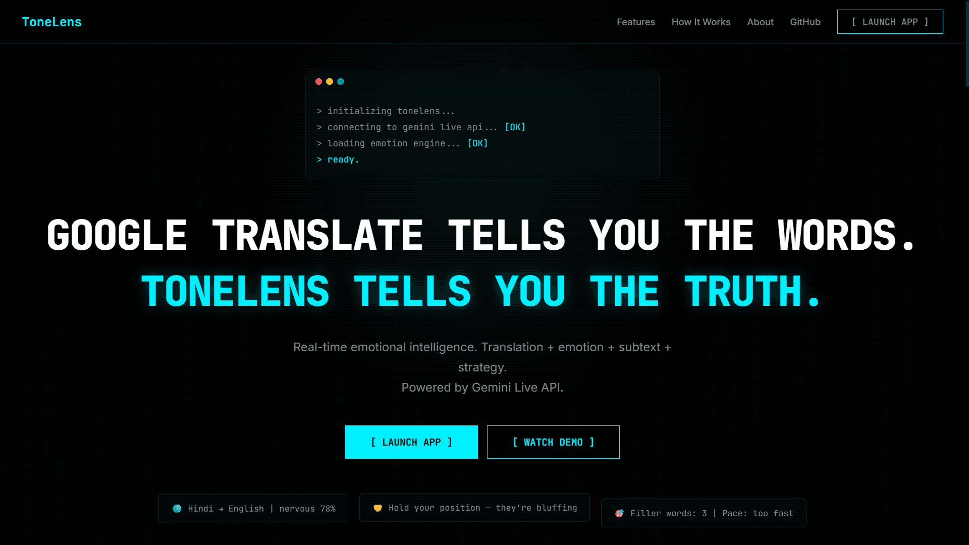 How I Built ToneLens in 7 Days for the Gemini Live Agent Challenge