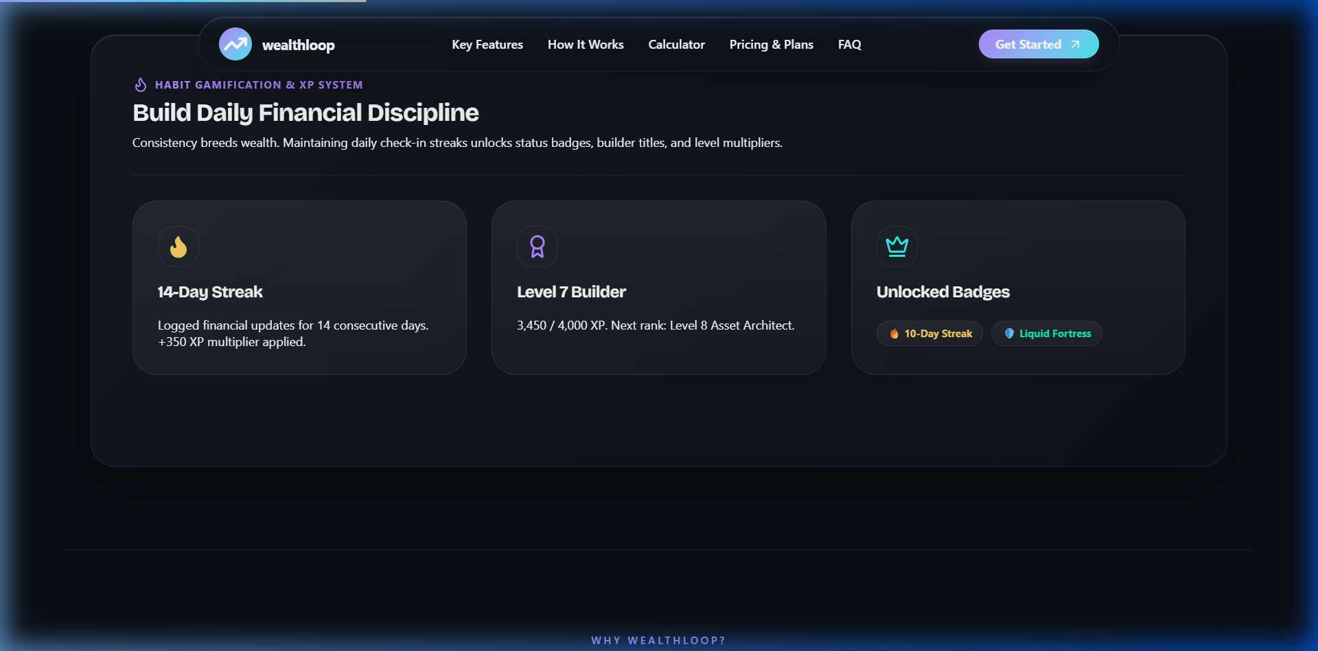Streak Gamification Engine & Status Badges